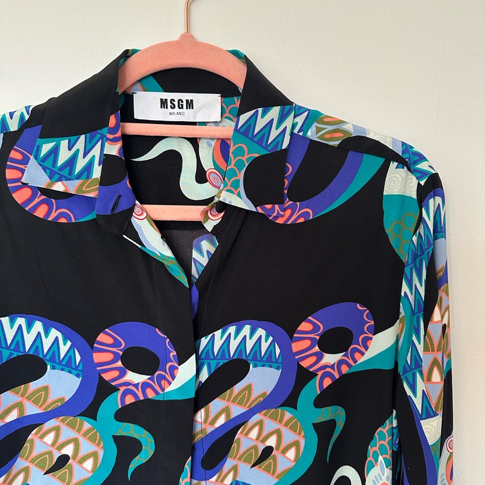MSGM Silk dress